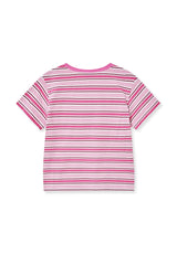 stripe t (pink)