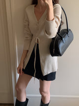 Two-way string cardigan(4color)