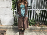 nabi button skirt