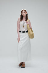 MADE_Big Curve Stitch Tote Bag / Vintage Butter