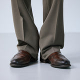 2way hidden extend bootcut slacks brown