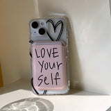 BlackPink- Love yourself Magsafe Phone Case Card Pocket Set