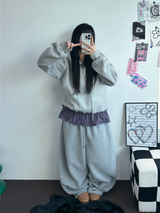 スノーウィングバルーングレースロングパンツ 🤍🖤🧸3カラー