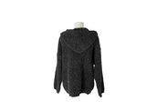 Krun Duffle Button Pocket Hood Knit Cardigan