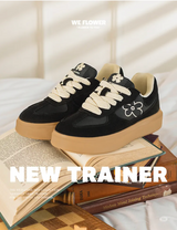 We Flower Fashionable trendy breathable suitable for daily matching Campus style German Trainer shoes