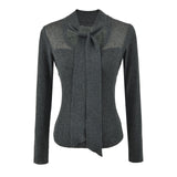 Selene Sheer Rib Scarf Knit