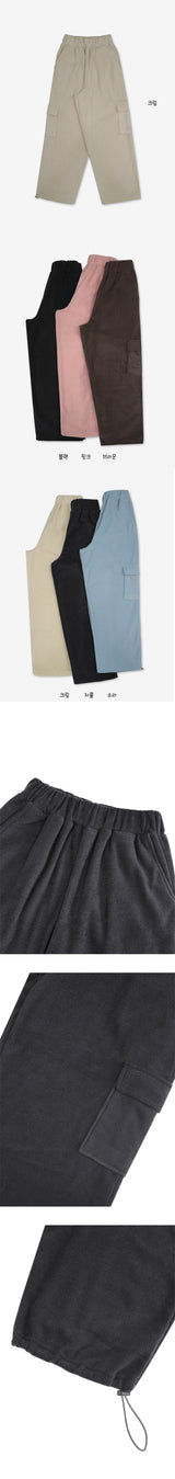 Netu fleece cargo pants