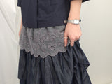 Semi-A-Line Double Button Jacket