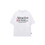 アトラクティブグラフィックオーバーフィットTシャツ