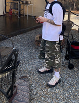 No.1219 D camo bermuda SHORTS (3color)