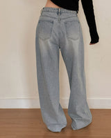  Mua Wide Denim Pants
