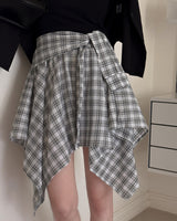 Timo checkered mini skirt (with underpants)