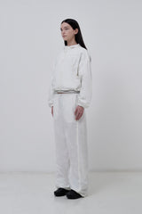 KIRSH プレーンインクシジョンウーブンパンツ [WHITE]