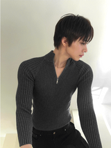 Berute Golji Half-zip Muscle Fit Knit