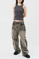 (W) Ben Stud Sleeveless (3color)