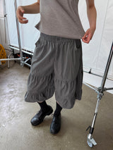  FRILL BERMUDA PANTS