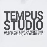 TIME ロゴTシャツ (WHITE)
