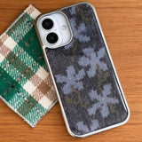 WILDFLOWERS MOHAIR EPOXY CASE - BLUE