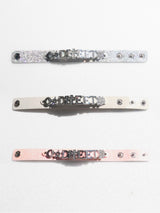 GLITTER TOY LETTER BRACELET