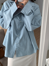 Setter Stripe Oversized Shirt