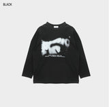 ブラー長袖Tシャツ