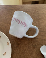  happy homely mug : sky blue