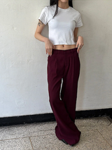 [BASIC ITEM] Basic semi crop t-shirts(4color)