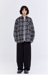 Multi-Plaid Checkered Overfit Shirt (JTOSRT-0001)