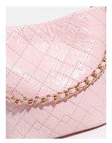 Classic Tweed Quilted Chain Bag - A must-have tweed shoulder bag for formal looks