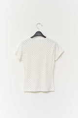 (W) Cherry Dot Button Top (5color)