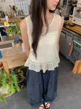 [unisex] Orihi Non-Fade Banding Wide Denim Pants