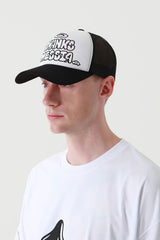 アーカイブバブルフォントメッシュキャップ-WHITE