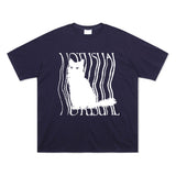 ラフキャットTシャツ - 5COLOR