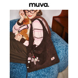muva. 大容量 トライアングル ショルダーバッグ