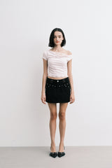 belt skirt (black)