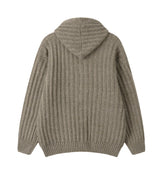Ender Toggle Hooded Knit Cardigan