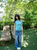 fold-over denim pt