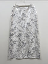 ローフラワーHラインロングスカート
