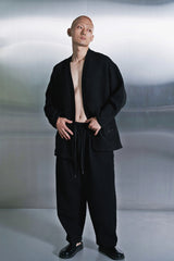 VINTAGE DIA-QUILTING HERITAGE CARDIGAN (Black)