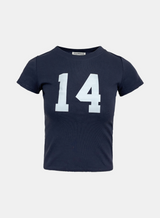 Number 14 Crop Tee