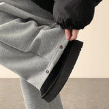 Kello 35 patch embroidered pin tuck wide pants