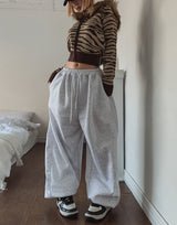 Tully Brushed Side Pintuck Balloon Jogger Pants