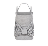 Elina Bow Draped Top