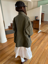 washed field jacket