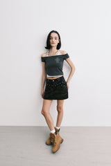 belt skirt (camo)