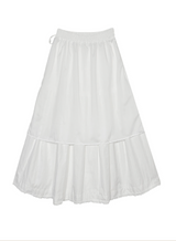 pua three-ribbon cancan frill sk