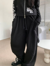 モーションアンバランスライントレーニングワイドワークロングパンツ (5 colors)