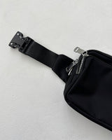 [UNISEX] Square hip belt mini bag