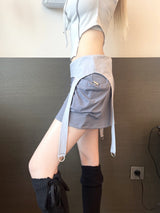 1207. Suspender strap cargo mini sk (2color)