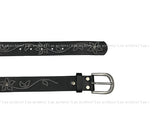 Flower stud belt